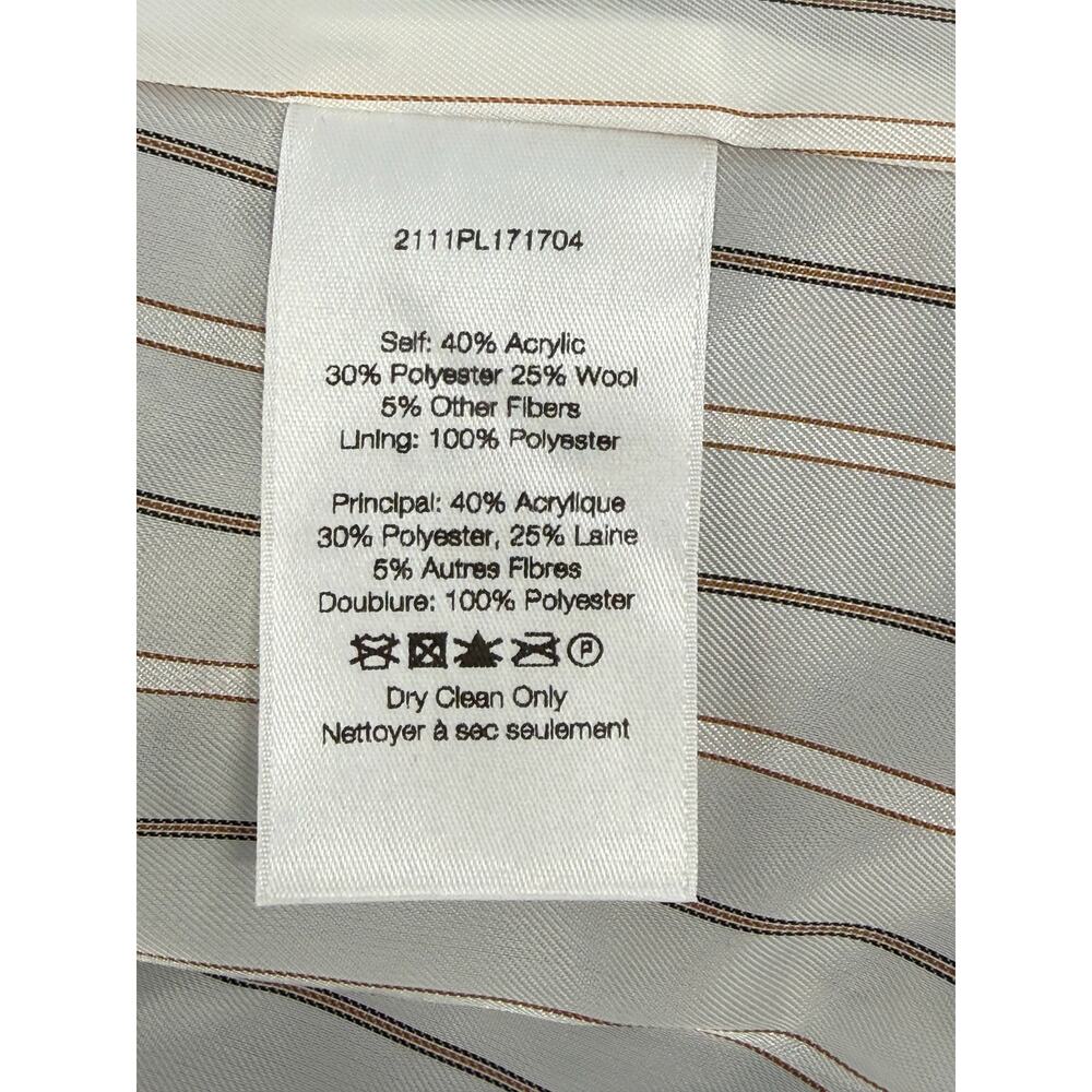 Veronica Beard Oria Dickey Blazer Checkered Plaid Jacket Wool Coat Size 6 - Picture 13 of 15